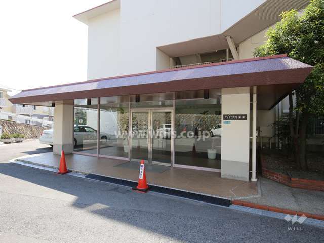 A棟のエントランス
