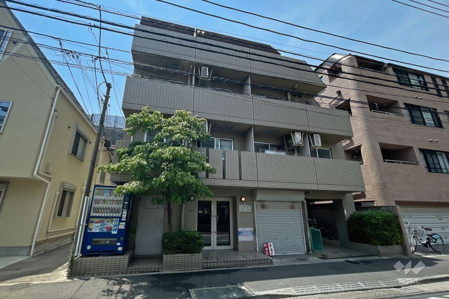 プレール池上弐番館の外観（南東側から）