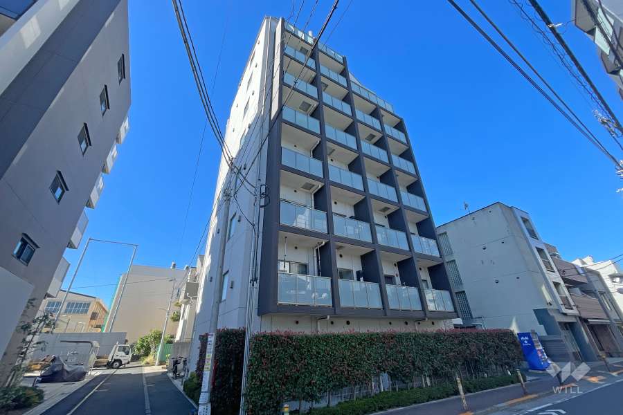 メイクスデザイン蒲田ウエストの外観（南東側から）