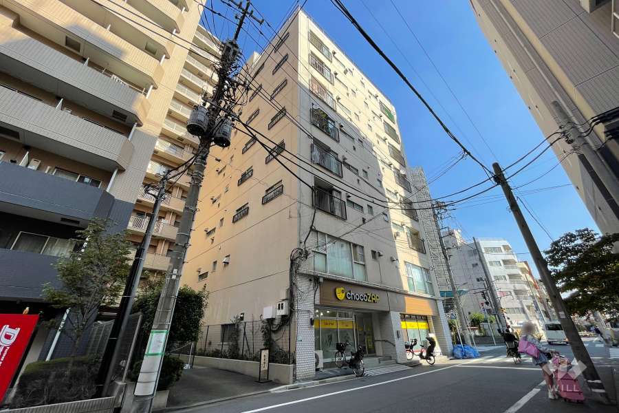ルナハイツ蒲田の外観（南西側から）