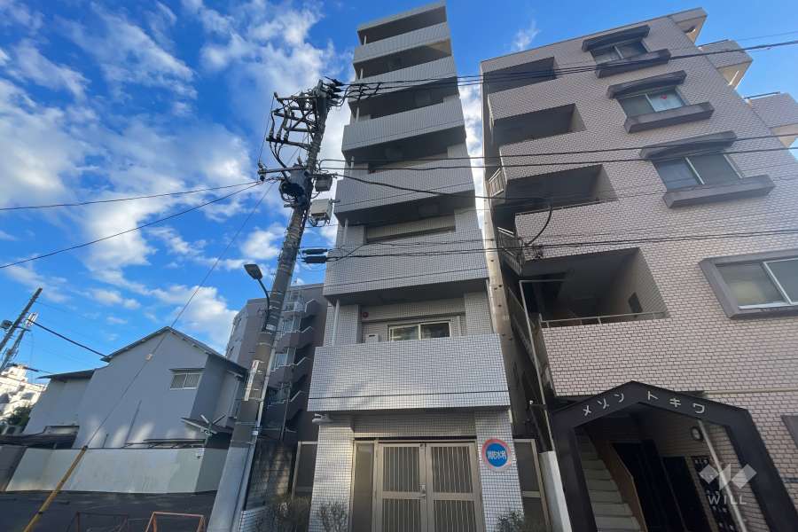 ステージグランデ蒲田の外観（北側から）