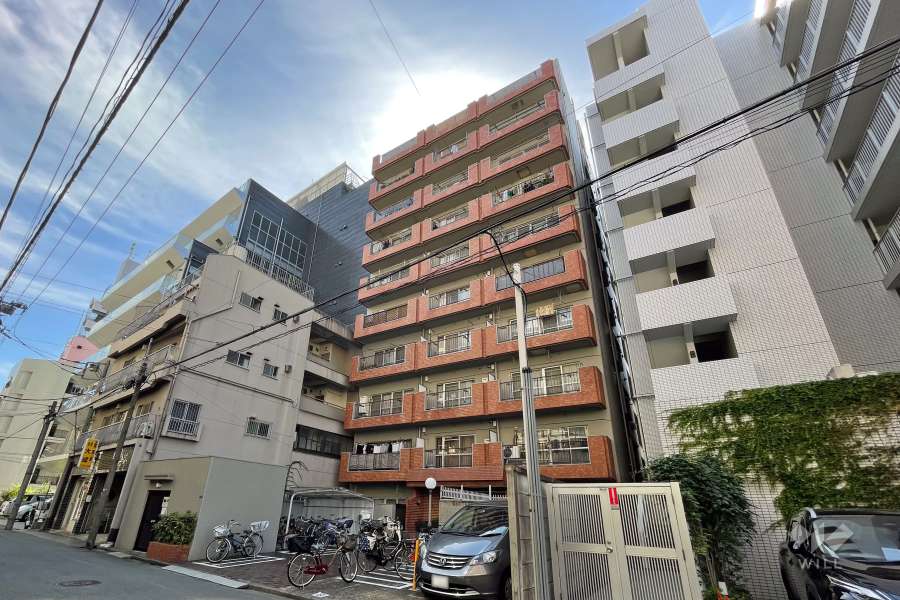 コート蒲田の外観（北西側から）