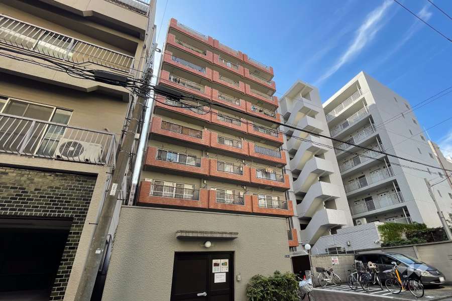 コート蒲田の外観（北東側から）