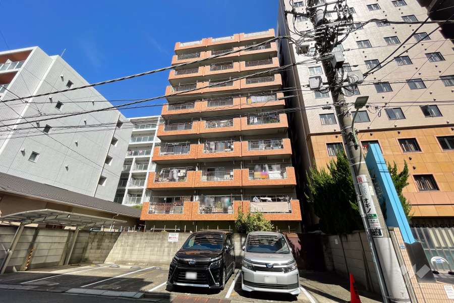 コート蒲田の外観（南側から）