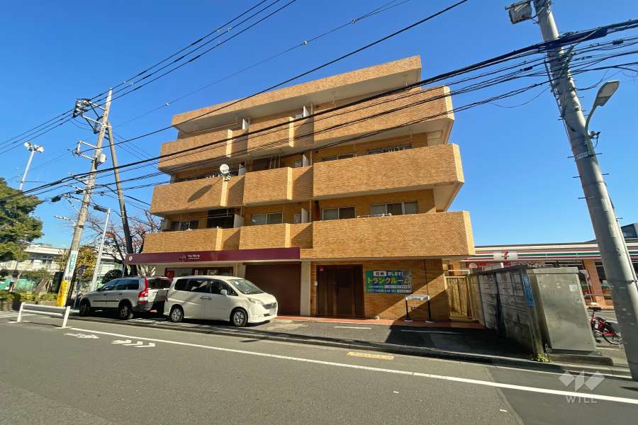 クレードル池上の外観（南西側から）