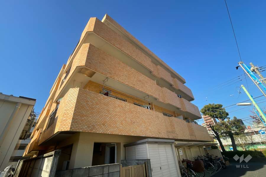 クレードル池上の外観（北西側から）