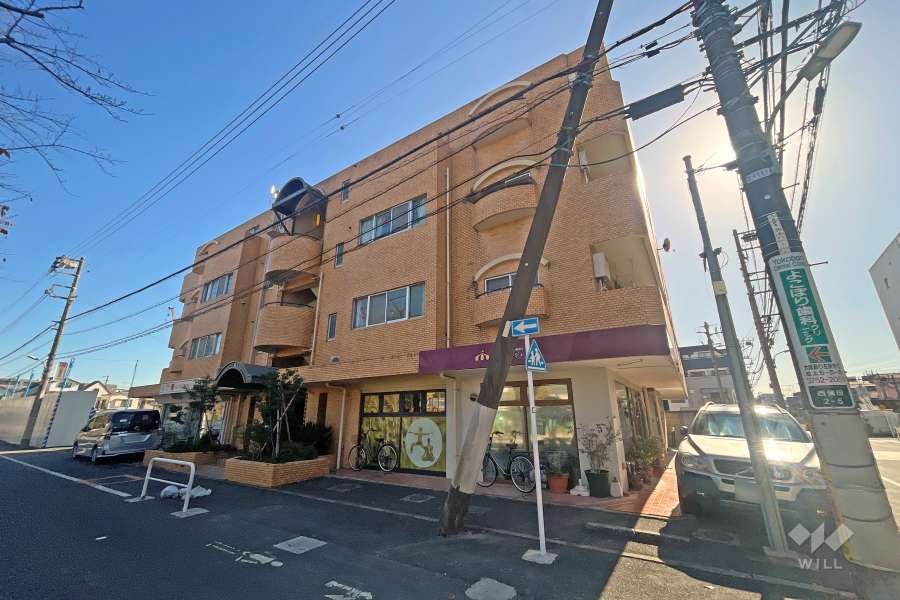 クレードル池上の外観（北東側から）