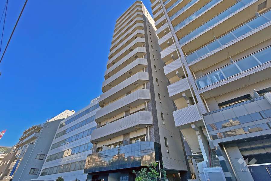 ジーベック蒲田ステーションエグゼの外観（北西側から）