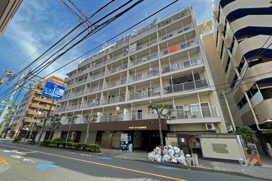 ニックハイム西蒲田の外観（南西側から）