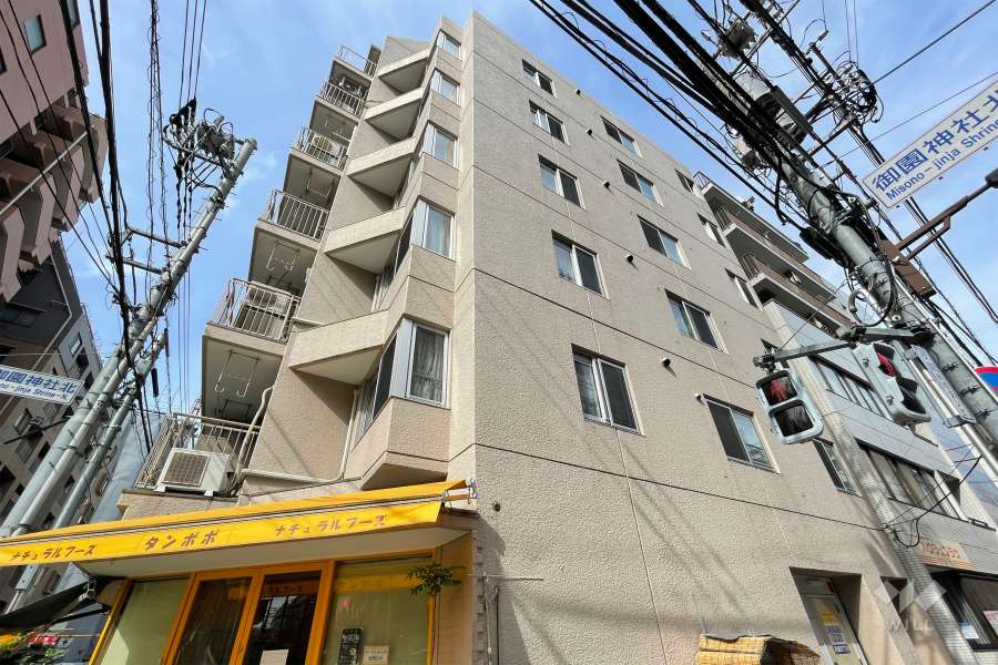 蒲田ビューハイツの外観（南東側から）