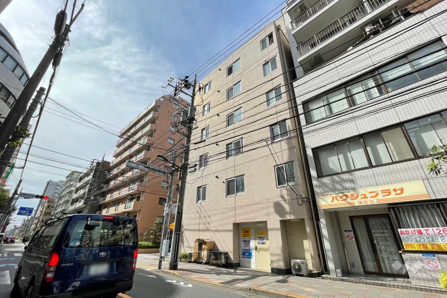 蒲田ビューハイツの外観（北東側から）