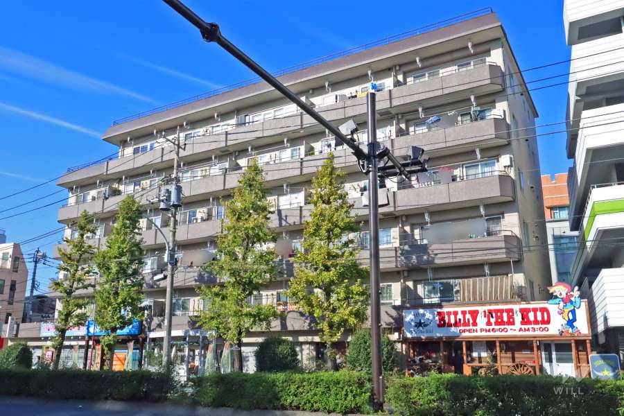 西蒲田パーソナルハウスの外観(南東側から)