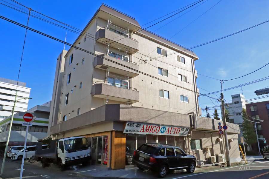 西蒲田パーソナルハウスの外観(北西側から)