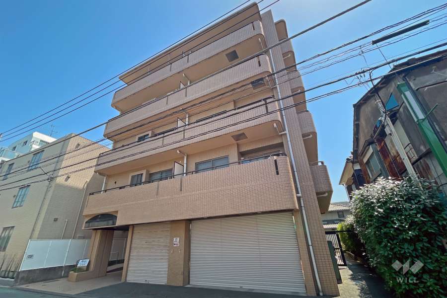 エクラン西蒲田の外観（北西側から）