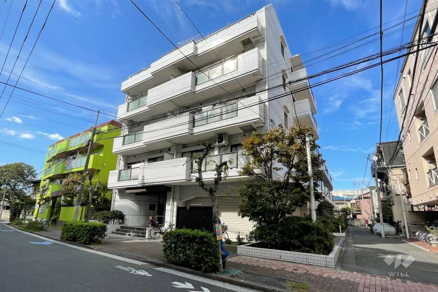 藤和西蒲田コープの外観（南東側から）　