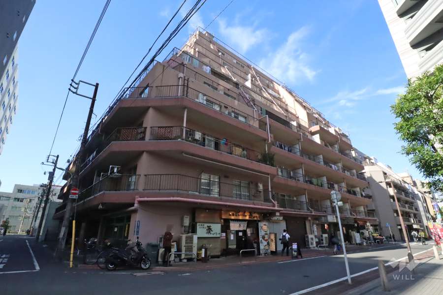 インペリアル蒲田の外観（南東側から）