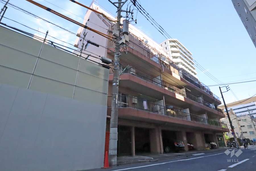 インペリアル蒲田の外観（南西側から）