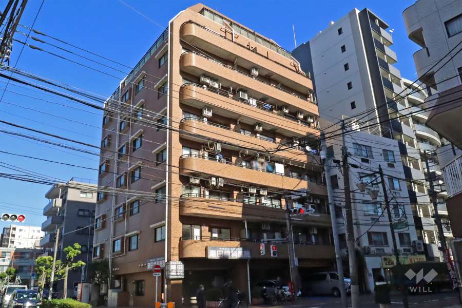 グランイーグル西蒲田の外観（南西側）