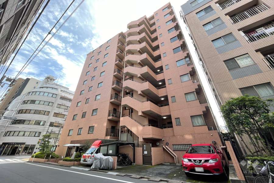 メイツ蒲田の外観　（北西側から）　　