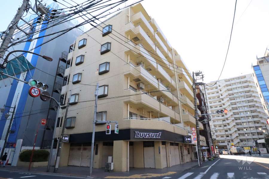 藤和シティコープ西蒲田1の外観(北西側から)　　