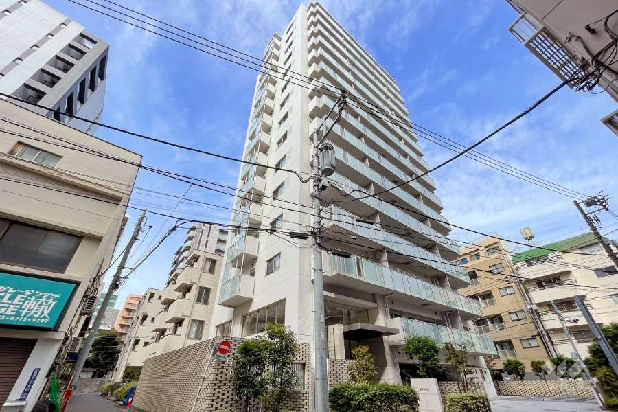 アールブラン西蒲田の外観（南東側から）