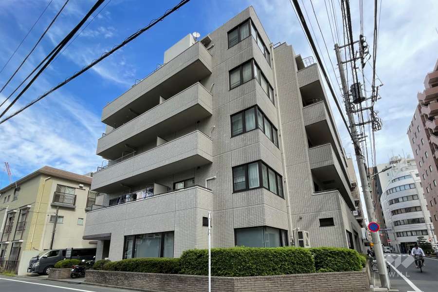 パストラルハイム西蒲田の外観（南西側から）