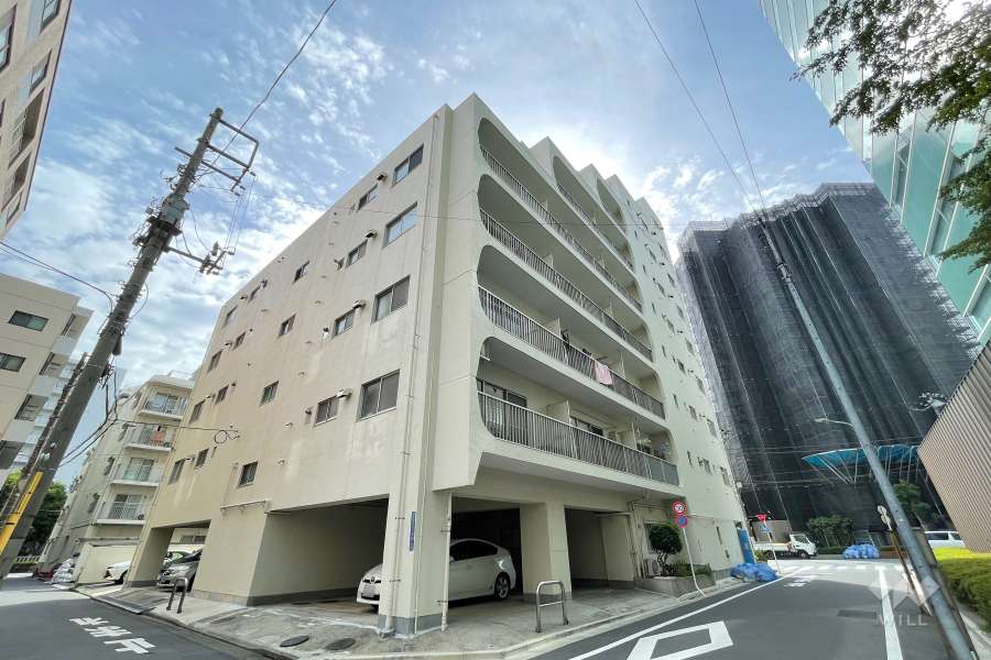ルネ西蒲田の外観（北西側から）