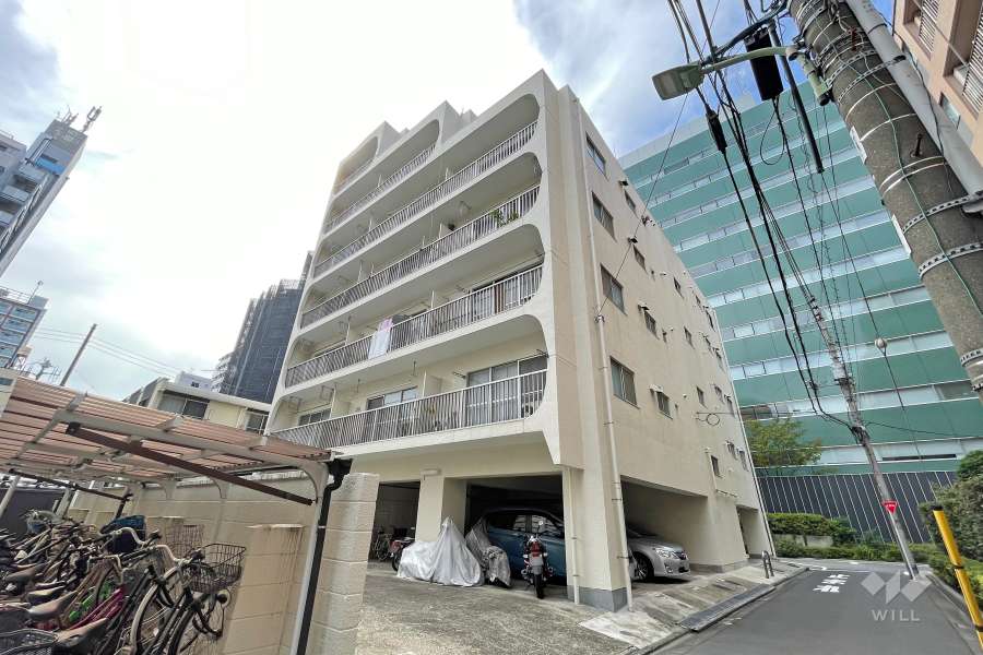 ルネ西蒲田の外観（北東側から）