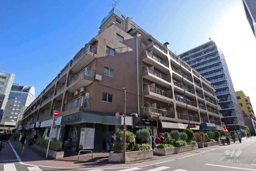 西蒲田スカイハイツの外観（北西側から）