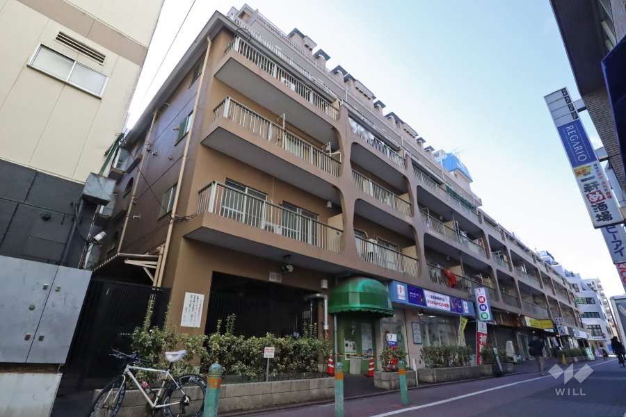 西蒲田スカイハイツの外観（北東側から）