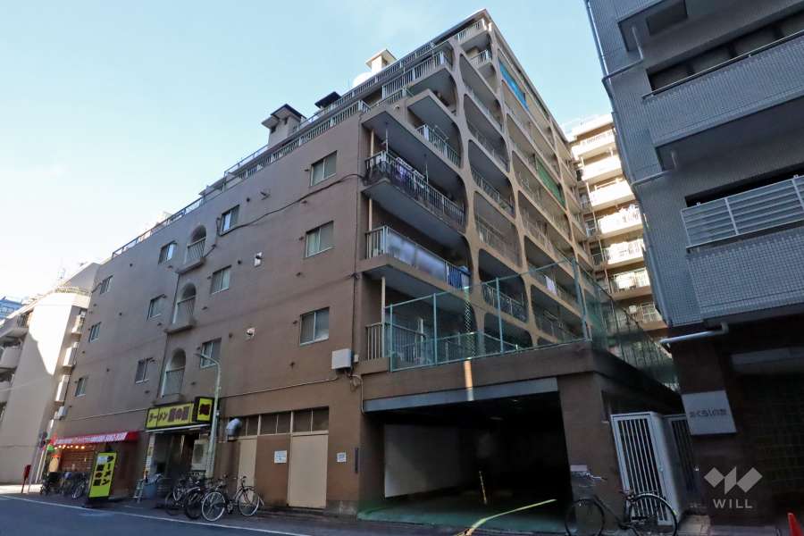 西蒲田スカイハイツの外観（南東側から）