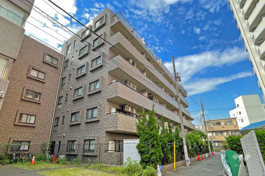 ガーデンホーム西蒲田の外観（南西側から）