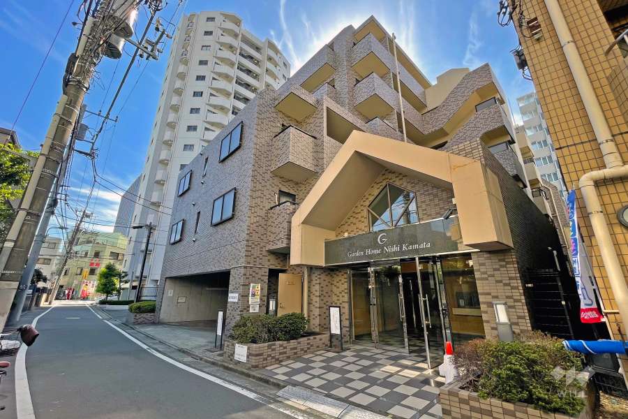 ガーデンホーム西蒲田の外観（北西側から）