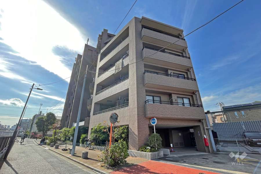 グランイーグル西蒲田２の外観（北東側から）