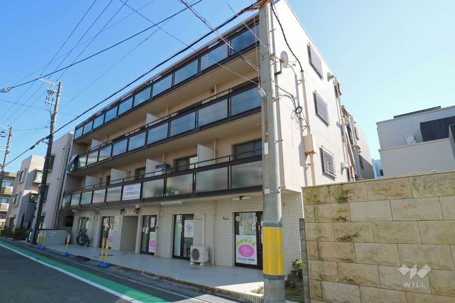 パラツィーナ甲子園口の外観（北西側から）