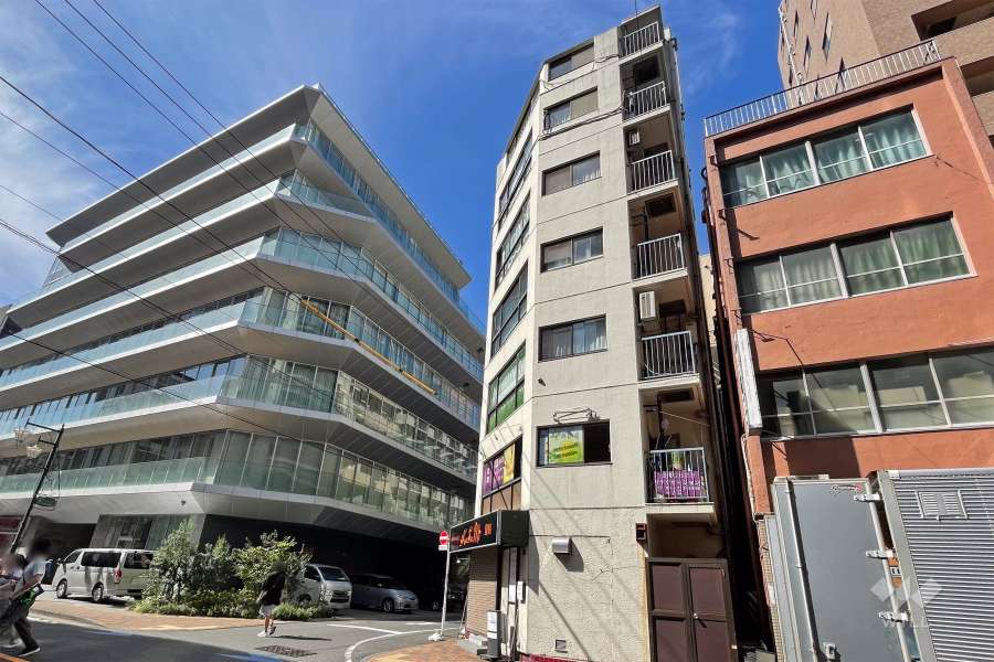 リハイム潮の外観（東側から）