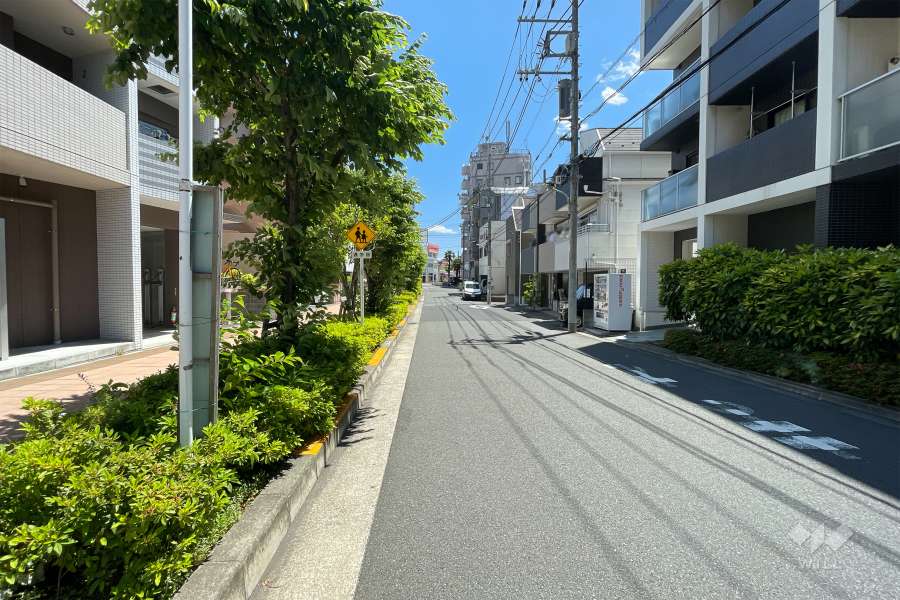 敷地の東側道路