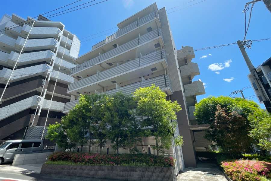 ブライズ西馬込の外観（北西側から）　