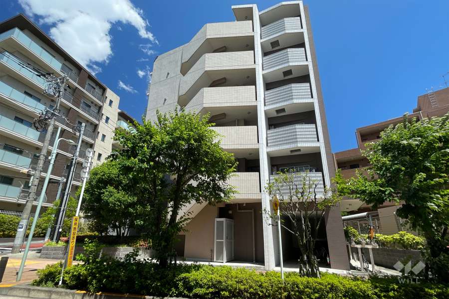 ブライズ西馬込の外観（西側から）　