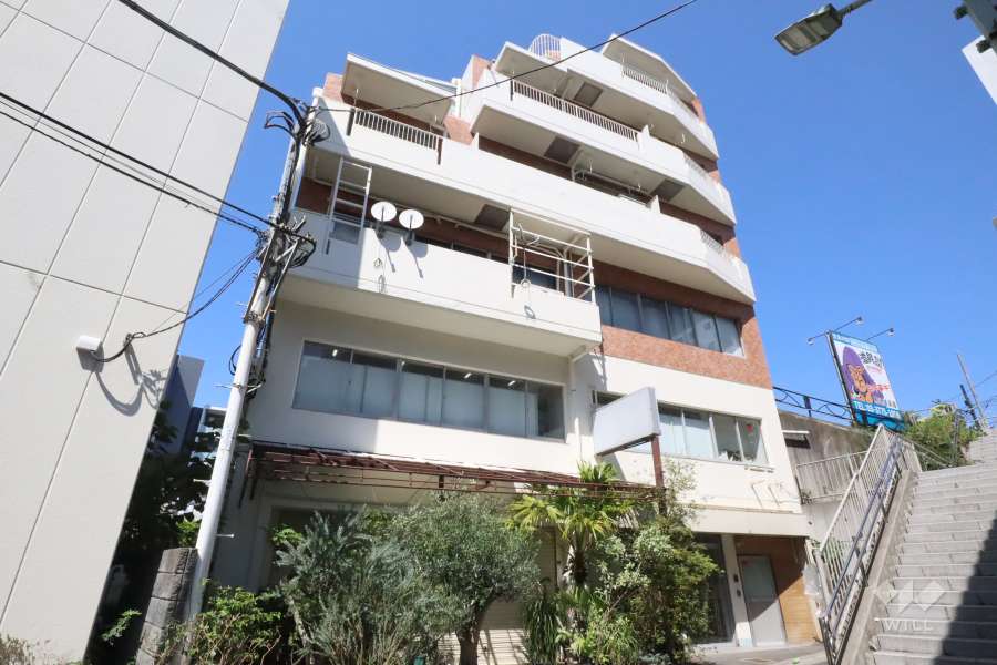 シャトー西馬込の外観(南西側から)　