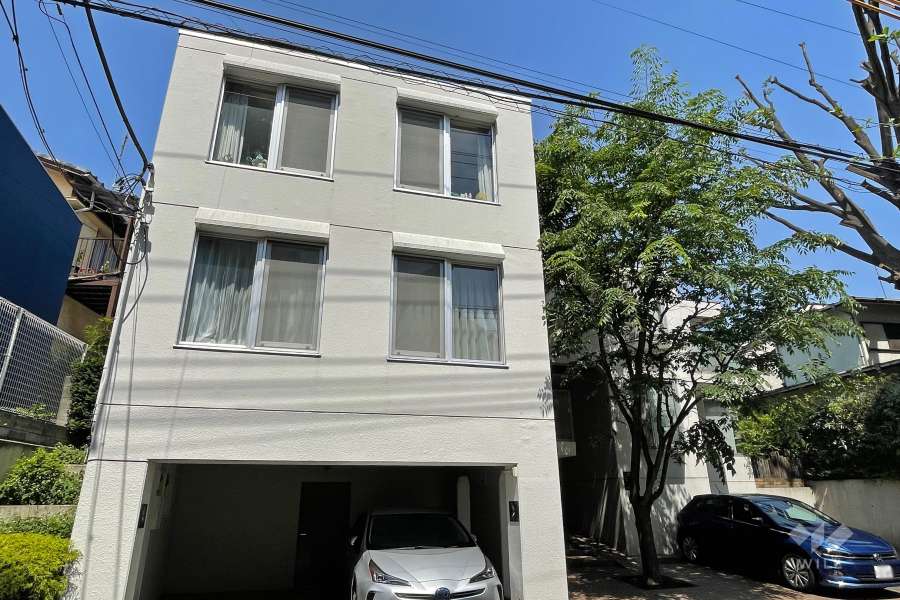 久が原タウンホームの外観（南西側から）