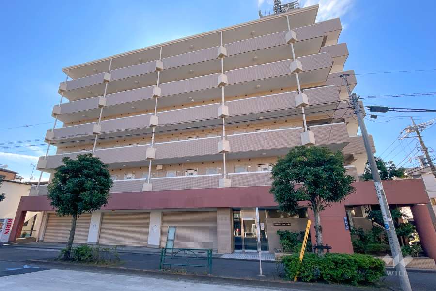 シティライブ多摩川の外観（北西側から）