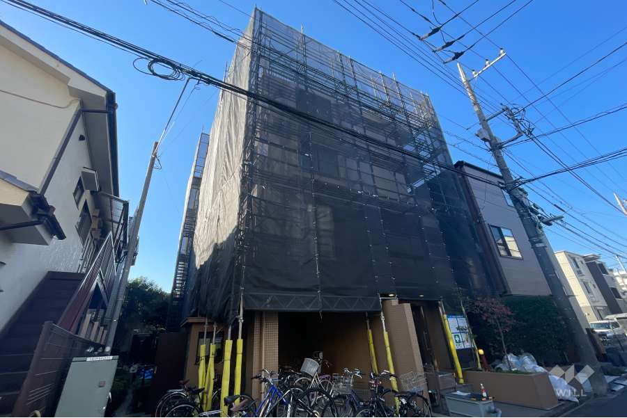 シティオ多摩川の外観（北東側から）