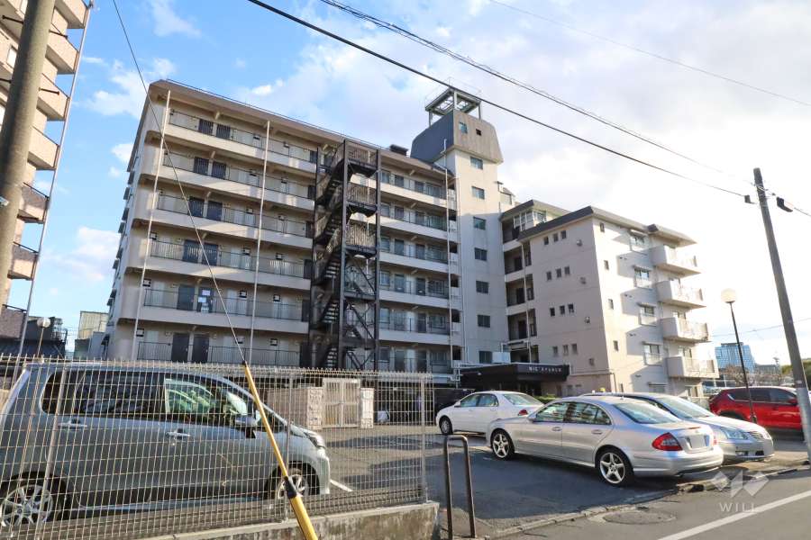 ニックハイム西六郷の外観(北西側から)