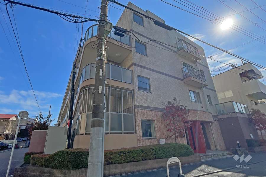 アークリバベル多摩川の外観（南東側から）