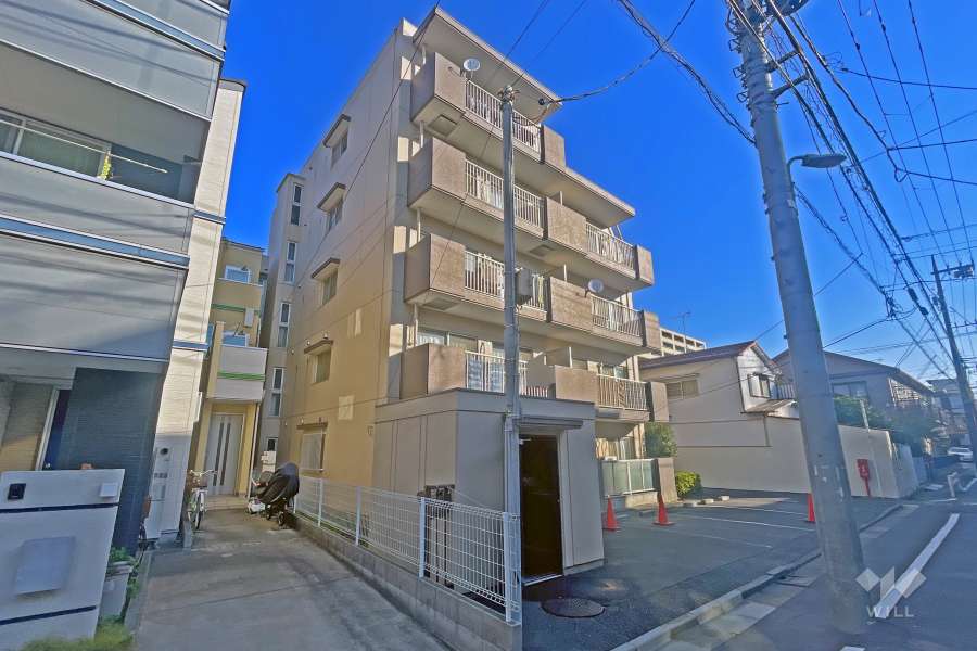 ルミネ西六郷の外観（南西側から）