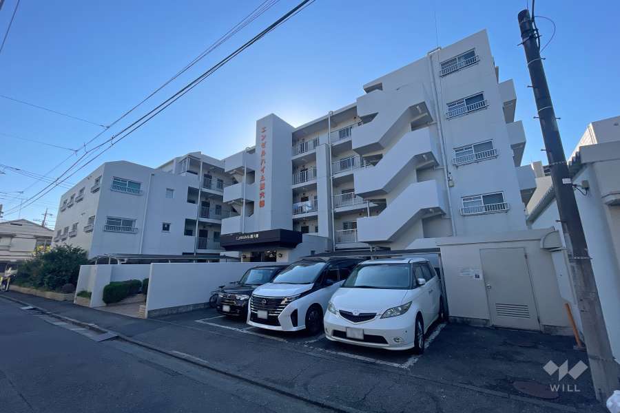 エンゼルハイム西六郷の外観（北西側から）