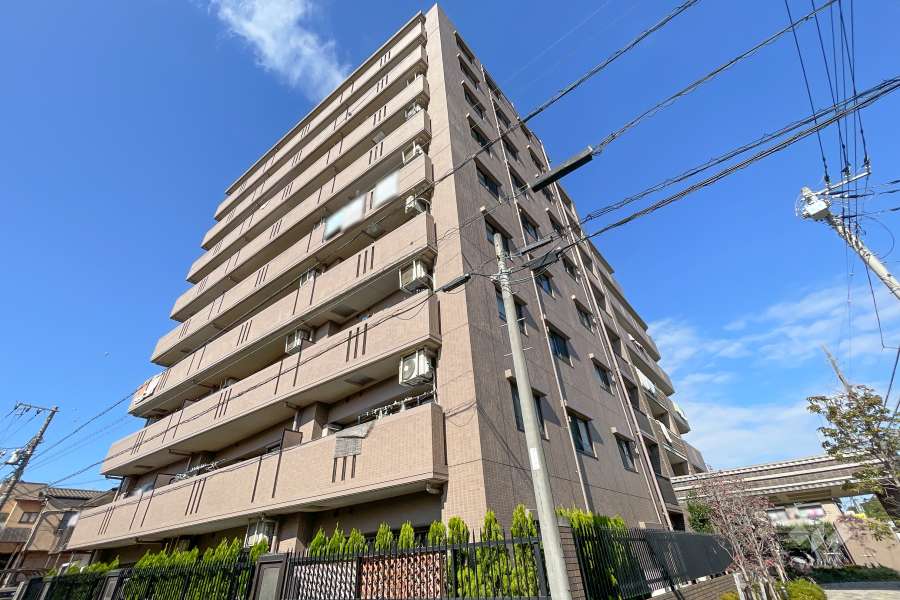 ナイスパークフロンテージ西六郷の外観（南東側から）