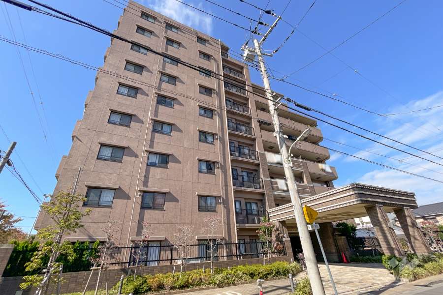 ナイスパークフロンテージ西六郷の外観（南東側から）