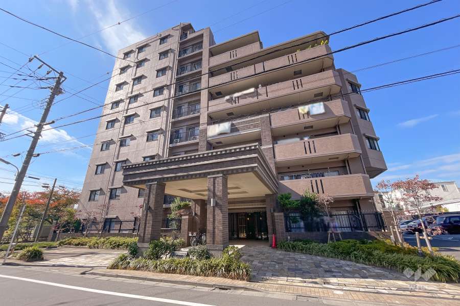 ナイスパークフロンテージ西六郷の外観（北東側から）